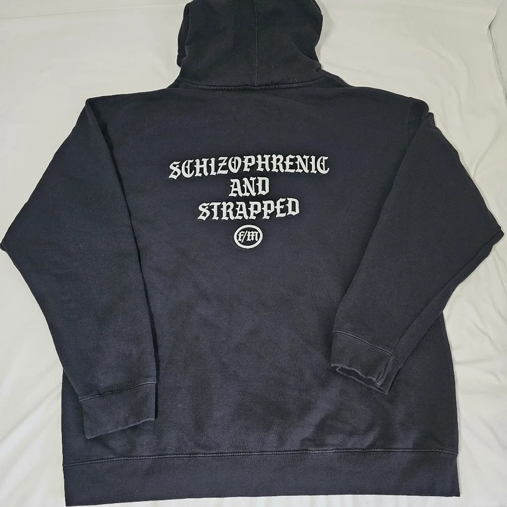 F/M Independent Hoodie 3XL Black Gothic Streetwear Scottsdale AZ Pullover - Picture 2 of 7